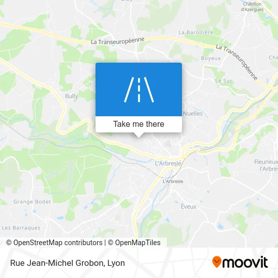 Rue Jean-Michel Grobon map