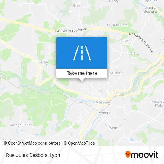 Rue Jules Desbois map