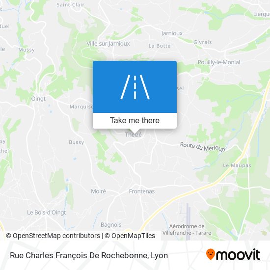 Rue Charles François De Rochebonne map