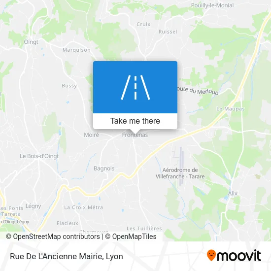 Rue De L'Ancienne Mairie map