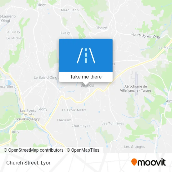 Rue De L'Église map