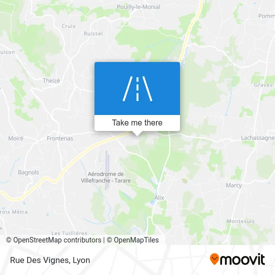 Rue Des Vignes map