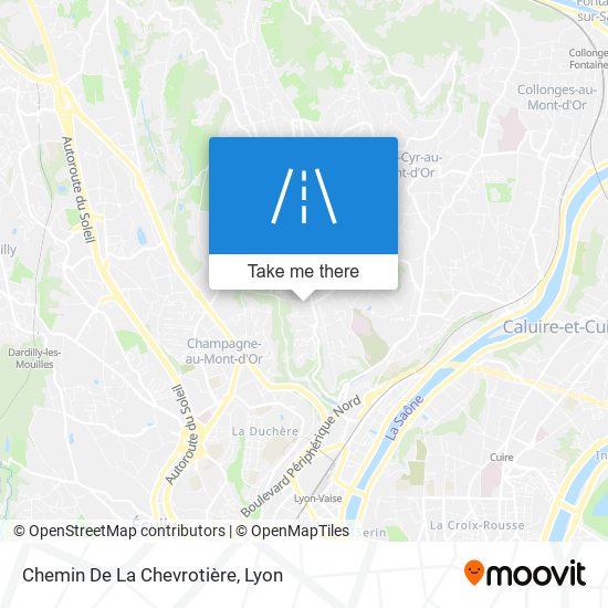 Chemin De La Chevrotière map