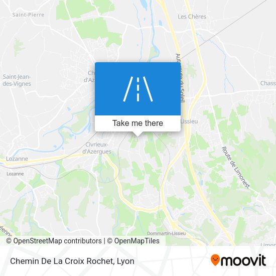 Chemin De La Croix Rochet map