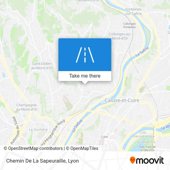 Chemin De La Sapeuraille map
