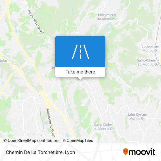 Chemin De La Torchetière map