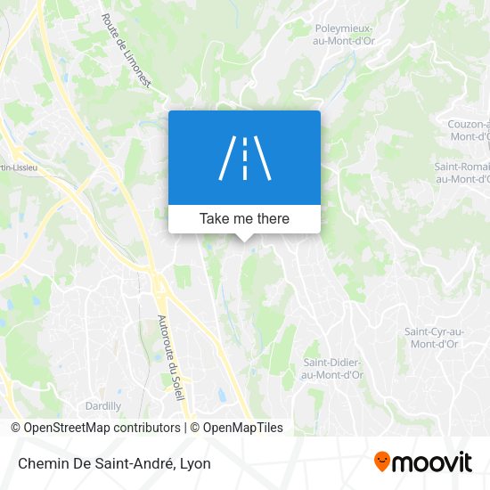 Chemin De Saint-André map