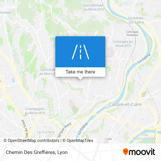 Chemin Des Greffières map