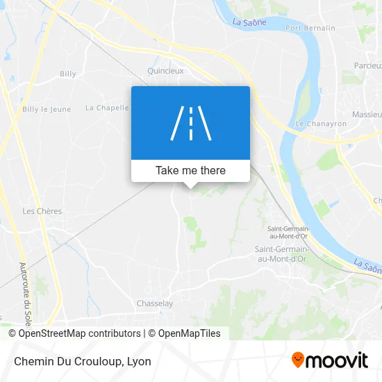 Chemin Du Crouloup map