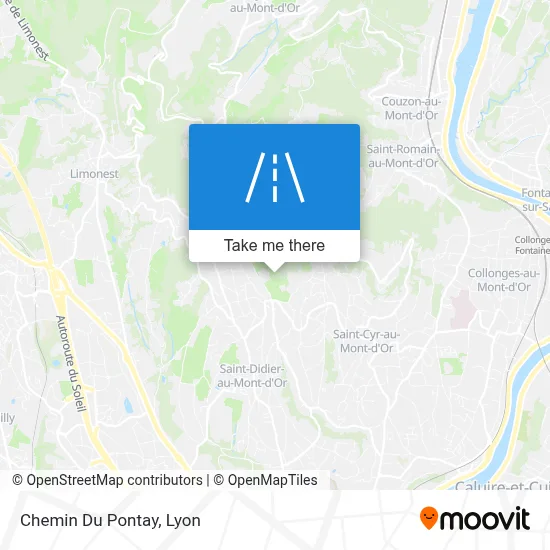 Chemin Du Pontay map