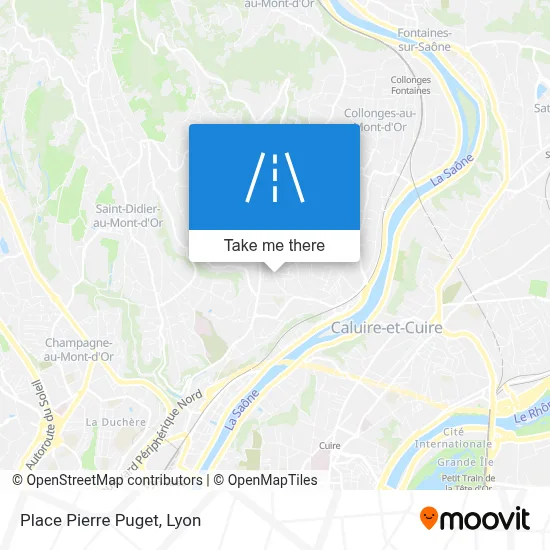 Place Pierre Puget map