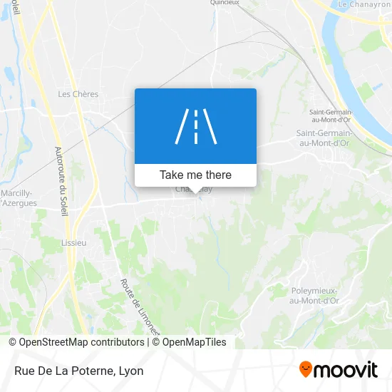 Rue De La Poterne map