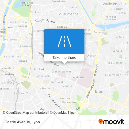 Avenue Du Château map