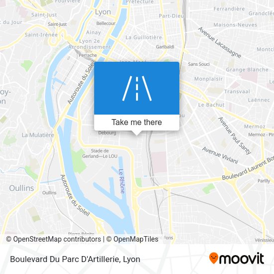 Boulevard Du Parc D'Artillerie map