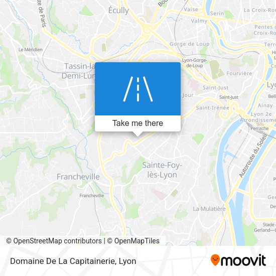 Domaine De La Capitainerie map