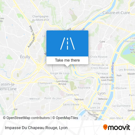 Impasse Du Chapeau Rouge map