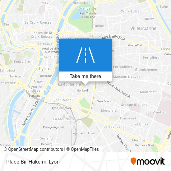 Place Bir-Hakeim map