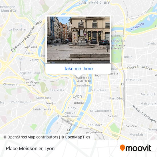 Place Meissonier map