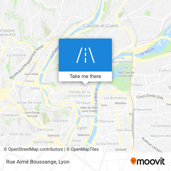 Rue Aimé Boussange map