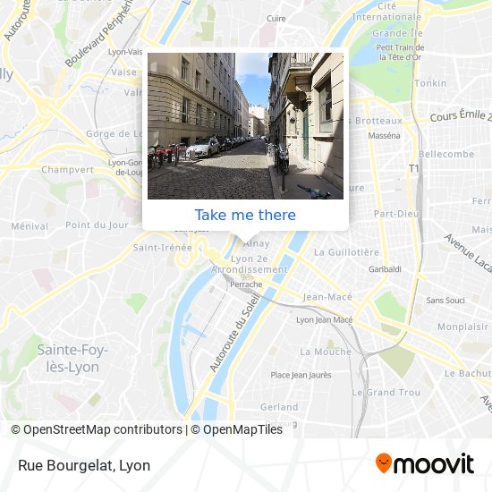 Rue Bourgelat map