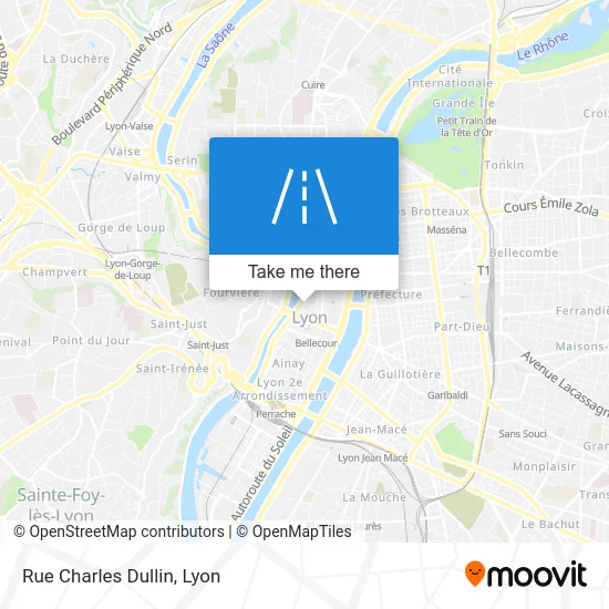 Rue Charles Dullin map