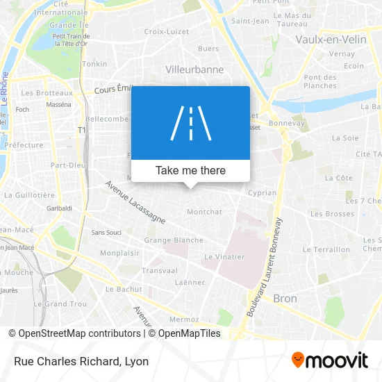 Rue Charles Richard map