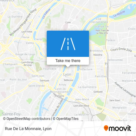 Rue De La Monnaie map