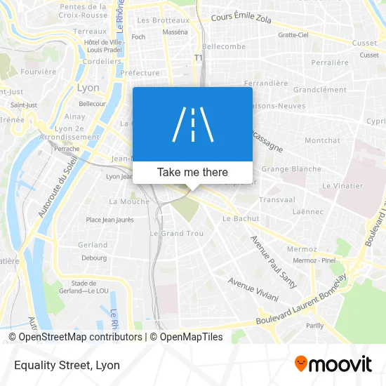 Rue De L'Égalité map