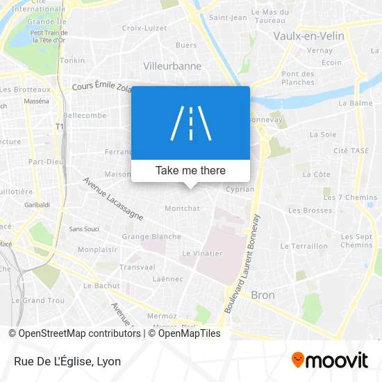 Rue De L'Église map