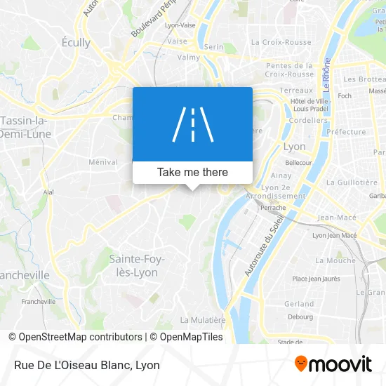 Rue De L'Oiseau Blanc map