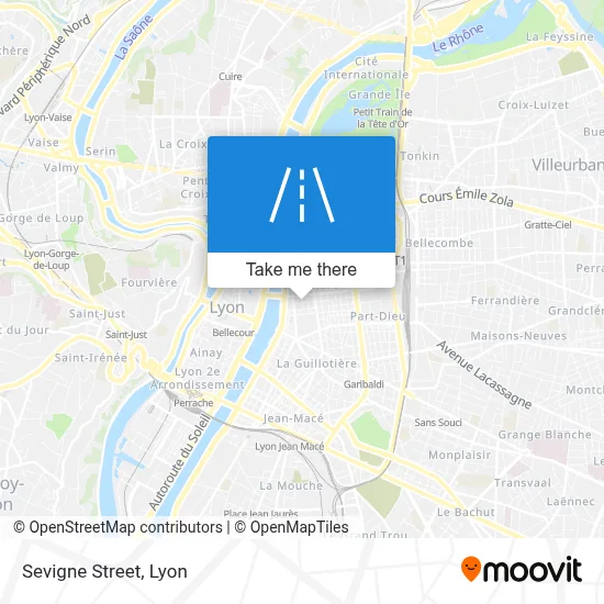 Rue De Sévigné map