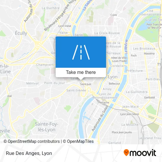 Rue Des Anges map