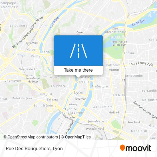 Rue Des Bouquetiers map
