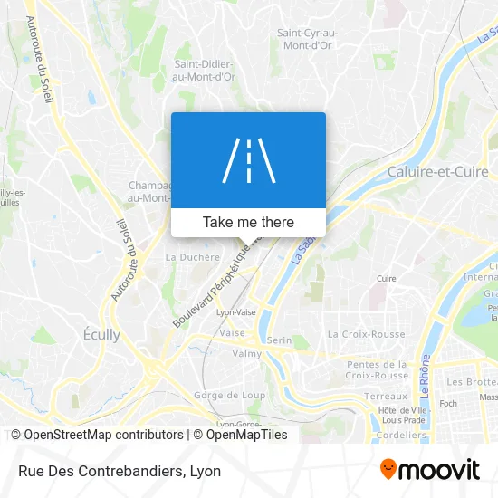 Rue Des Contrebandiers map