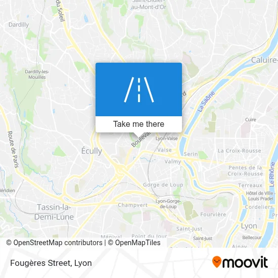 Rue Des Fougères map