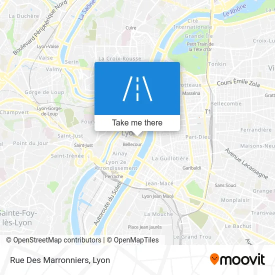 Rue Des Marronniers map