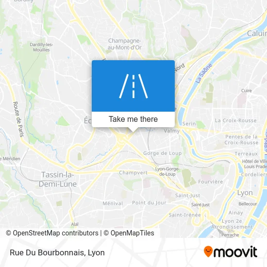 Rue Du Bourbonnais map