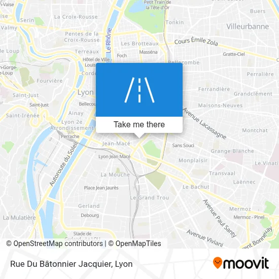 Rue Du Bâtonnier Jacquier map