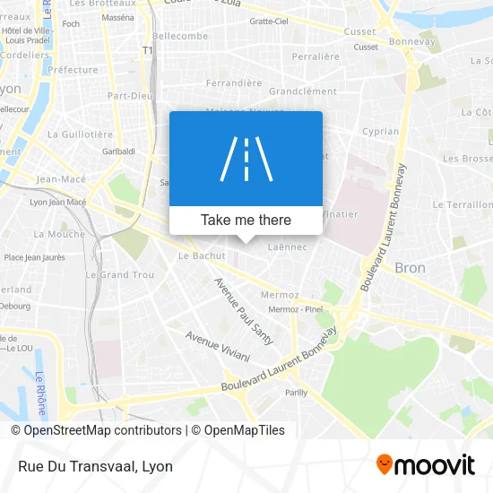Rue Du Transvaal map