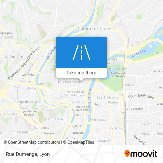 Rue Dumenge map