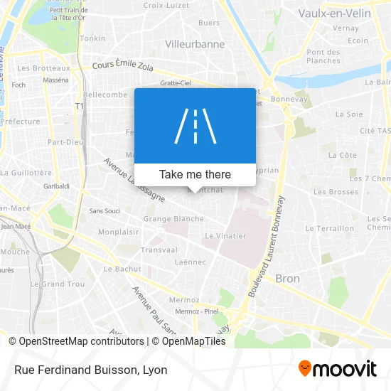 Rue Ferdinand Buisson map