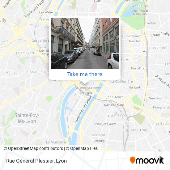 Rue Général Plessier map