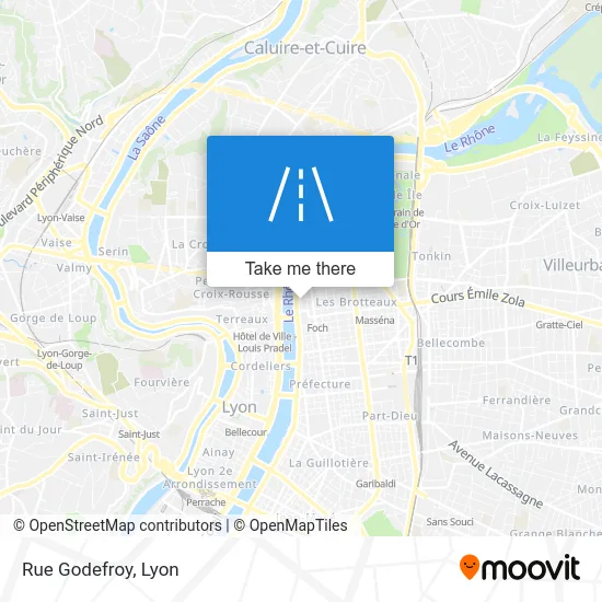 Rue Godefroy map
