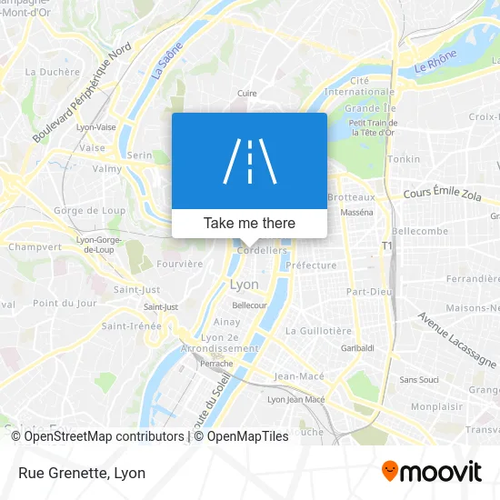 Rue Grenette map