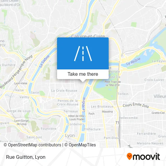 Rue Guitton map