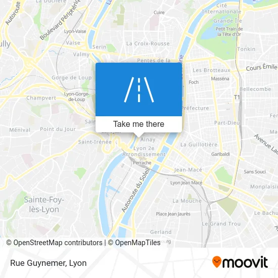 Rue Guynemer map