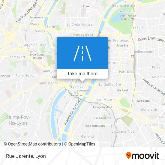 Rue Jarente map