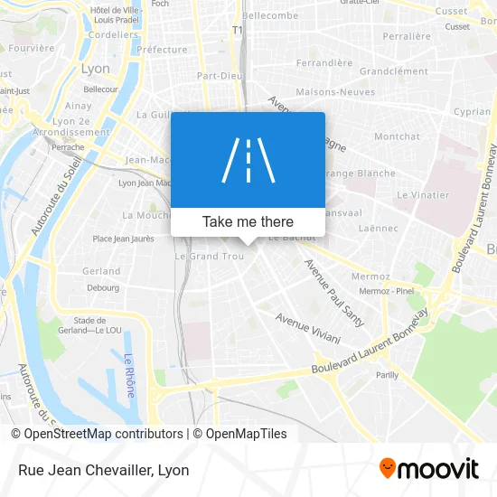 Rue Jean Chevailler map