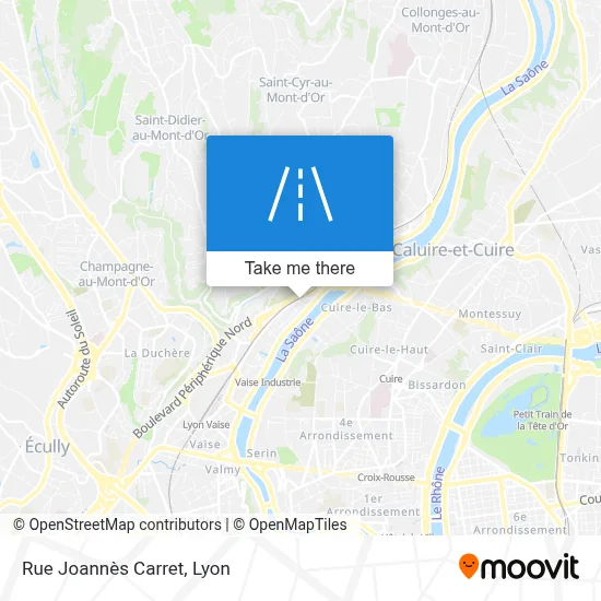 Rue Joannès Carret map
