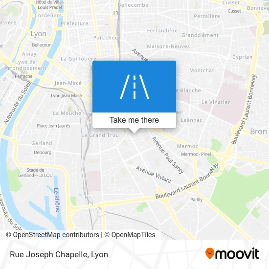 Rue Joseph Chapelle map